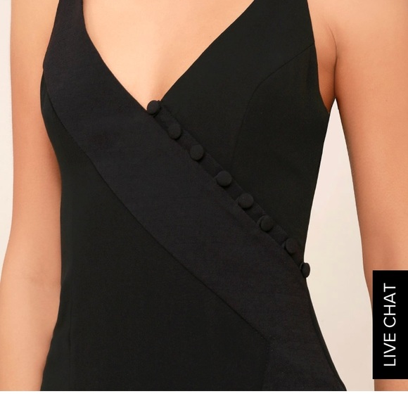 Black midi dress - Picture 6 of 6